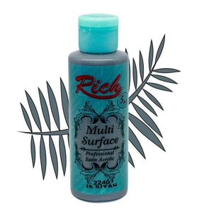 Rich Multi Surface Her Yüzey İçin Akrilik Boya 120 cc. 2240 İS SİYAH 