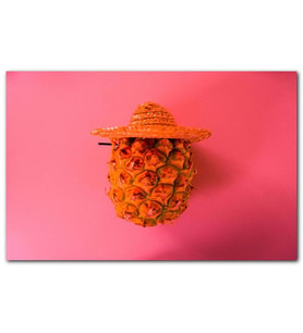 Cakatablo  Bayan Ananas MDF Tablo