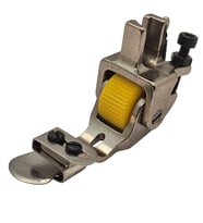 Düz Makine Ekstrafor Ayarlı ve Mesafeli Sarı Teker Ayak / S10