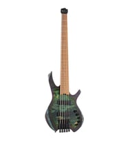 CORT SPACE5SDG BASS GİTAR, HEADLESS, 5 TELLİ, STAR DUST GREEN