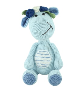 Amigurumi Mavi Dinozor