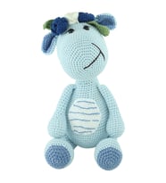 Amigurumi Mavi Dinozor