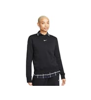 Nike W NSW PHNX FLC STD CREW Siyah Kadın Sweatshirt DQ5751-010