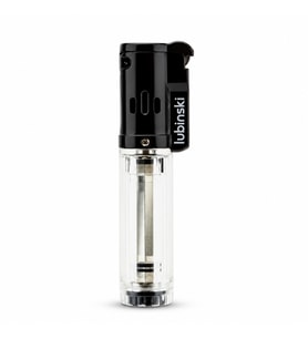 Lubinski Basic Slim Tek Torch Puro Çakmağı Beyaz LB-208