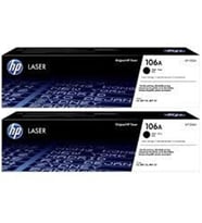 Hp 106a Siyah Toner W1106a 2 Adet Aynı Gün Kargo (Çok Renkli)