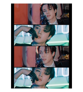 Jimin - Sokak Kedisi Tablo Ahşap Poster Dekoratif Kod2537