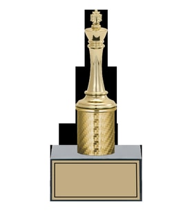 ODAK KUPA - Figürlü Kupalar - Satranç Figürlü Kupalar FG-001 A - 19 cm