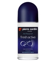 Pierre Cardin Roll-on Kadın Deodorant Ter Kokusu Önleyici Leke Bırakmayan 48 Saat Anti-perspirant Koruma -Fresh Active - Aktif Ferahlık - 50 ml