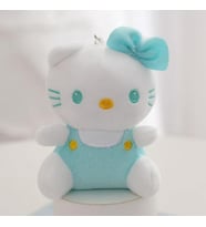 Hello Kitty Mavi Peluş Anahtarlık
