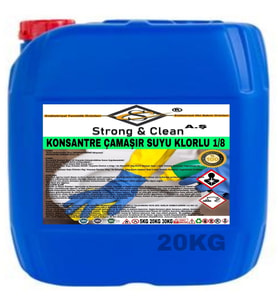 ÇAMAŞIR SUYU KONSANTRE 1/8 20KG