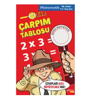 Gizli Çarpım Tablosu - Büyüteçli