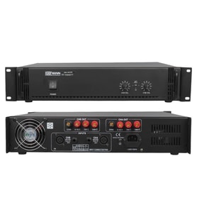 Bofmann TP-1000STT 2X500w Hat Trafolu Stereo Power Amfi 100V Profesyonel Ses Sistemi Anfi