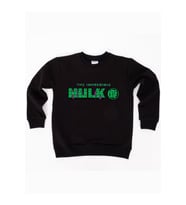 Spiderman baskılı pamuklu kumaş çocuk sweatshirt (Siyah)