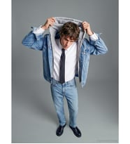 LCW Jeans İndigo Standart Kalıp Erkek Jean Ceket