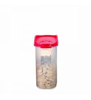 Moonstar Bakliyat Ve Kuru Gıda Saklama Kabı 1,8 Litre-MAS-102 (Fuşya)