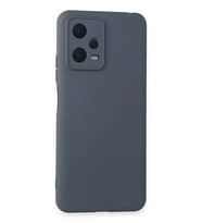 Mey İthalat® Redmi Note 12 5G Kılıf Nano içi Kadife Silikon - Gri