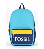 Fossil Unisex Çok Gözlü Günlük Seyahat Okul Sırt Çantası Turkuaz 9504