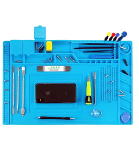 Silikon Çalışma Tamir Pedi S160 450x300mm Isıya Dayanıklı Manyetikli