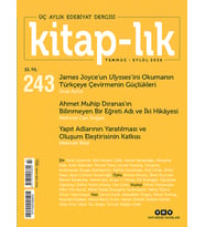 Kitap-lık Dergi 243.Sayı Temmuz-Eylül 2026