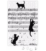 Notalar Müzik Cat Kedi Komik Puzzle 240 Parça Yapboz