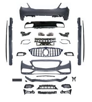 MERCEDES C SERİSİ W205 MAKYAJLI C63 AMG BODY KİT 2014-2021