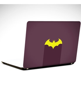 Batman Yellow Laptop Sticker 14 inch (35X26CM)