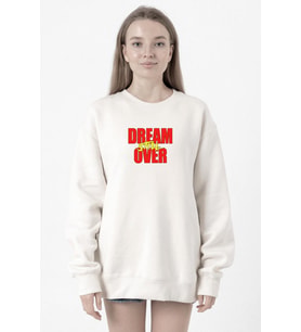 Dream Still Over Beyaz Kadın 2ip Sweatshirt