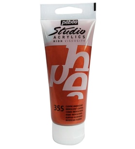 Pebeo Studio Akrilik Boya 100 ml. 355 Iridescent Copper 