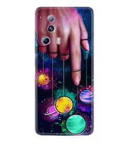 Xiaomi Mi 13 Lite Kılıf Silikon Desen Özel Seri Finger planet 1740