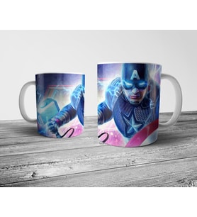 Pixxa Captain America Kaptan Amerika Kupa Bardak Model 7