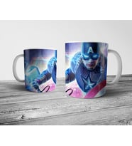 Pixxa Captain America Kaptan Amerika Kupa Bardak Model 7