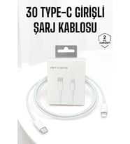 Iphone Uyumlu İos Uyumlu Lightning Hızlı Şarj Tye C Lightning Şarj Kablosu