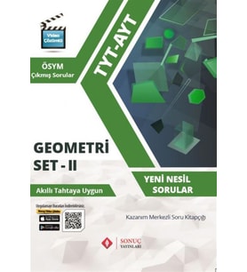 Sonuç Yayınları Tyt-Ayt Geometri Set 2