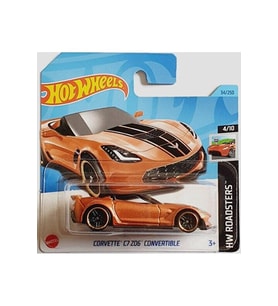 Hot Wheels Tekli Arabalar Corvette C7 Z06 Convertible Hkk10