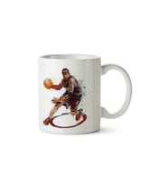 Basketbol Basketbolcu 2 Porselen Kupa Bardak