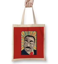 MLK Make His Dreams Reality Black History Month Blm Black Lives Matter Bez Çanta Uzun Saplı