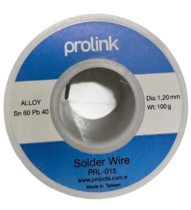 Prolink Lehim Teli 100gr 1,2mm 60/40 Made in Taiwan PRL-015