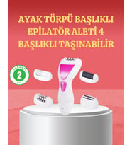 Northcity 4 Başlıklı Kablosuz Epilasyon Cihazı - Tırnak ve Ayak Bakımı Ünitesi