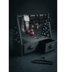 MYCRAFT3D Çekmeceli Takı Organizer Standı – Kolye, Küpe, Saat ve Yüzük Düzenleyici