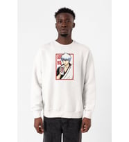 Gintama Anime Gintoki Fruit Juice Beyaz Erkek 2ip Sweatshirt