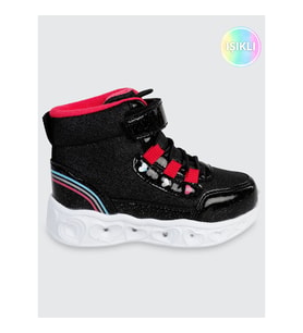 Civil Boots Kids Kız Çocuk Bot 21-25 Numara Siyah (Siyah)