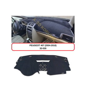 Peugeot 407 (2004-2010) Torpido Koruması / Halısı / Örtüsü