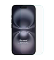 Microsonic Apple iPhone 16 Plus Nano Glass Cam Ekran Koruyucu (Şeffaf)