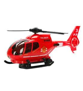 Nessiworld Sesli ve Işıklı Projeksiyonlu İtfaiye Helikopteri 30 cm