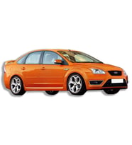 Ford Focus 2 ve 2,5 (2004-2011) Sedan HB Uyumlu ST Yan Marşpiyel Seti (Plastik)