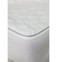YAASE HOME BAMBU KAPİTONE FITTED ALEZ ( TEK KİŞİLİK ) (Beyaz)