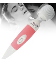 Pretty Love Fairy Wand 25 Cm Kablolu Güçlü Titreşimli Erotik Masaj Vibratörü 0