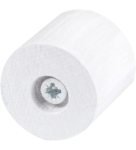 Masa Sandalye Mobilya Koltuk Ayak Yükseltici 6'lı Boy 25 mm Çap 25 mm Beyaz