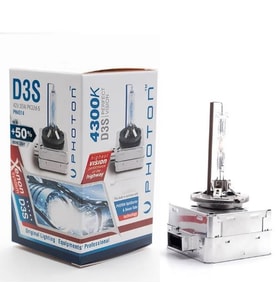 PHOTON D3S 4300K XENON AMPÜL +%50 FAZLA IŞIK