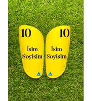 Armadura Kişiye Özel Tekmelik - Renkli-Sarı - 1 Takım (003)